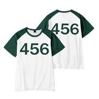 Squid Game 3 Tshirt Summer Short Sleeve Tee Shirt Fashion T Shirt Casual Fitness Tops XS