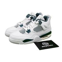 Air Jordan 4 Retro Oxidized Green White Junior Kid AJ4 Casual GS FQ8213-103 36