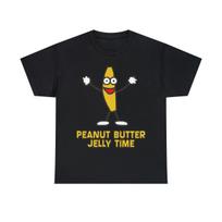Peanut Butter Jelly Time Graphic Tee Shirt, S-5XL 3XL