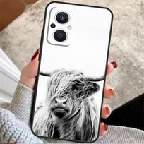 Cute Highland Cow For OPPO Reno 14 12 11 10 13 Pro 8T 11F 12F 13F 14F 7 8 Lite OPPO Find X9 X8 X6 X5 Pro Case OPPO Reno14 F