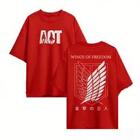 Attack on Titan Anime T Shirt Unisex Women Graphic Tee 2026 Summer Short Sleeve Casual Tops Cotton Streetwear Y2k Clothes 4XL