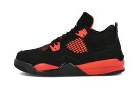 Jordan Kids Air Jordan 4 Retro  Red Thunder  Sneakers BQ7669-016 35