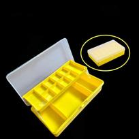 Double-deck Design Fishing Tackle Box 11 Compartments Carp Fishing Accessories  Carp Fishing Blue S