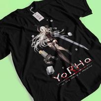 Nier Automata TShirt YoRHa 2A Shirt 2B 9S Emil Tshirt Anime Kaine Devola Waifu Unisex T-Shirt XL