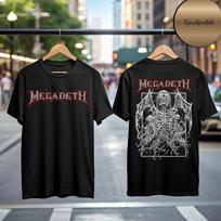 Megadeth 2026 World Tour T-shirt Unisex T-Shirt L gray
