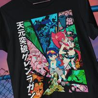 Tengen Toppa Gurren-Lagann Shirt | Anime Manga Unisex Tee 2XL