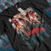Criminal Minds TV Series T-Shirt: Vintage Movie Unisex Graphic Tee 4XL