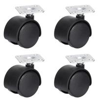 360 Degree Rotation Wheel Heavy Duty Steel Plate Large Load Capacity
