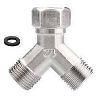 Reliable Copper Y Piece Splitter for Dishwasher and Washing Machine 1Pc
