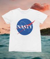 Nasa Nasty T-shirt: Funny Space Graphic Tee S