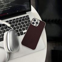 Carbon Fiber Phone Case IPhone 16 Pro With Electroplating Finish Shockproof Scratch Resistant Back Cover iPhone 7