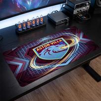 Aston Villa Football Print Large Mouse Pad, Anti-Slip Extended Gaming Desk Mat for Office Home 30cmx60cm（11.8x23.6inch）