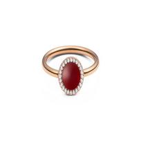 Daniel Wellington Hongyun Series Retro Niche Design Light Luxury High-end Synthetic Cubic Zirconia Alloy Ring Women’s Style DW00401249 auksas