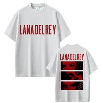 Singer Lana Del Rey Graphic T Shirt Unisex Unisex Fashion Hip Hop 90s Vintage TShirts Oversized Casual Y2k Streetwear Tees L