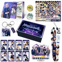 Stray Kids Magic School Gift Box, 4th Fanmeeting Merchandise Set  Lomo Cards Standee Keychain Lanyard Stickers Badge Kpop Gift for Stay Fans