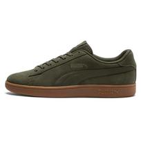 PUMA Smash V2 Unisex Army Green Low Top Sneakers Classic Casual 364989-19 36