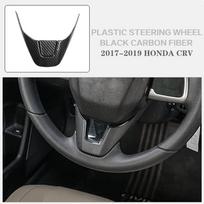 Right-hand Drive17-19yr CRV Rear Cup Holder with Carbon Fiber Pattern Black Navigation Panel Is Used for Car Interior Decoration Right hand drive
