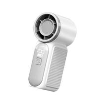 Pocket Fan Handheld Powerful Mini Fan Air Blower 100 Speed Rechargeable Air Blower Cooling Fan For Home Office  White juoda