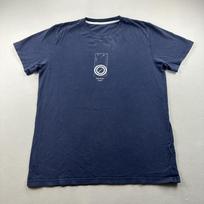 Norse Projects T-Shirt Mens Medium Blue Niels Compass Graphic Outdoor Hiking 2XL