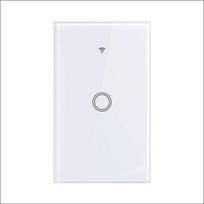 US WiFi Smart Wall Switch 1 2 3 Gang Touch Switch No Neutral Smart Home Interruptor Welink Alexa Google Home US Standard
