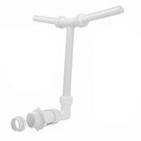 Rotatable Dual Spray Nozzle Dual Spray Pool Water Sprayer New Pool Fountain  Summer Water Play As shown