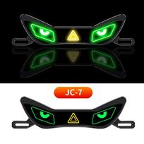 Waterproof LED License Plate Light Strobe Mode Rear Warning Lamp  E-Bike Accessories 8