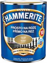 Hammerite Prosto Na Rdzę Metalinis Dažai Auksinis Blizgus 0,7L