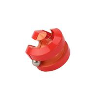 NOS Kamuoliukų-Orbitų Fidget Žaislai, Streso Malšinimo Metalo Rutuliukų Dėlionė Sukami Kamuoliukų Žaislai raudona
