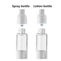 1 vnt. 50 ml vakuuminis purškiamas losjono buteliukas Kelioninis nešiojamasis tuščias indelis grožio odos priežiūros įrankiai Lotion white