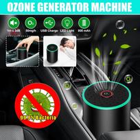 800mA USB ozono generatorius Ozono dezinfekavimo mašina Namų automobilio oro valytuvas 50mg/h Automatinis oro gaiviklis Drėkintuvas automobiliams