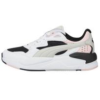 Puma X-Ray Speed Juodi Pilki Violetiniai Unisex Sportbačiai Balti Kreidiniu Rožiniu 384638-05 37 white