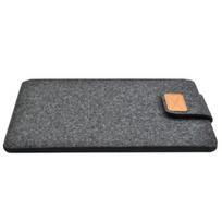 Sleeve Slim Tablet Bag for MacBook Case Cover Air Pro 11/13/15 Inch 13 Inch tamsiai pilka spalva