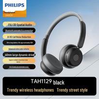 Philips Retro Over-Ear Wireless Noise-Cancelling Bluetooth Headphones TAH1129