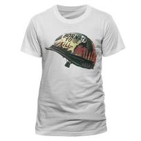Official Full Metal Jacket Helmet T Shirt  NEW  Classic Stanley Kubrick Unisex T-Shirt S white