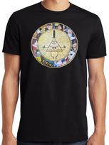 New Gravity Falls Bill Cipher Adult T-shirt Unisex T-Shirt M