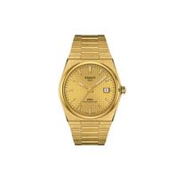 Tissot Prx Super Player Series Automatic Mechanical Movement 100 Meters Water Resistant Watch 40 Mm Gold Dial Stainless Steel Case T137.407.33.021.00 Regular Watch Box