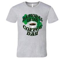 National Irish Coffee Day Fun Celebration T Shirt Mens Womens Tees Top L