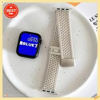 Magnetic Strap For Apple Watch ultra 3 2 Bands 49mm 44mm 40mm 41mm 45mm 42mm 46mm Nylon Bracelet IWatch 11 10 9 8 7 6 5 4 SE 3 38 40 41mm