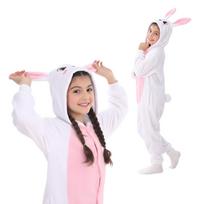 Piżama Onesie Kigurumi Kostium Przebranie Królik Dzieci 105 - 115Cm