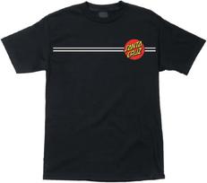 SANTA CRUZ Vyriški trumparankoviai marškinėliai Classic Dot Skate T-Shirt XXL black