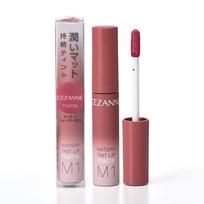 Cezanne Watery Tint Lip Matte M1 Dusty Rose Tinted Matte Lipstick 4.0g