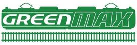 Greenmax N Gauge Keio 6000 Series Set Model Train Two-Car (450C) - pilka spalva