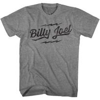 Billy Joel Logo Heather Adult T-Shirt M