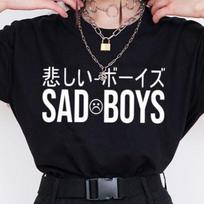 FLCL Naota Sad Boys Shirt - Fooly Cooly Tshirt,Haruko Haruhara Tee 2XL