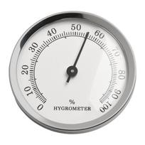High Precision 57mm Hygrometer Aluminum Alloy for Home Humidity Control
