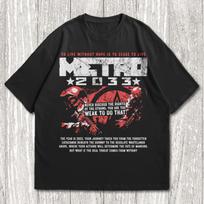 Metro 2033 T-Shirt, Horror Video Game Tee, Shouter Video Game Shirt 2XL