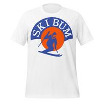 Retro Ski Bum T-Shirt, Vintage Style (Unisex S-XXL) L