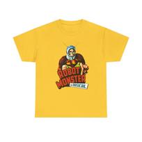 Robot Monster Movie The Musical Logo Yellow Black Gray Red Tee T-Shirt Size S to 5XL 3XL