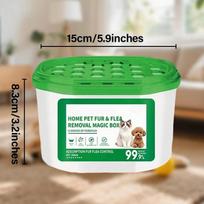 Pet Odor Eliminator Dust Collector Box Air Freshener Deodorizer for Home Cat Litter Area Musty Smell Absorber Indoor Odor Neutralizer 1PC