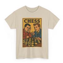 Chess Comic T-Shirt: Retro Strategy Game Graphic Tee S